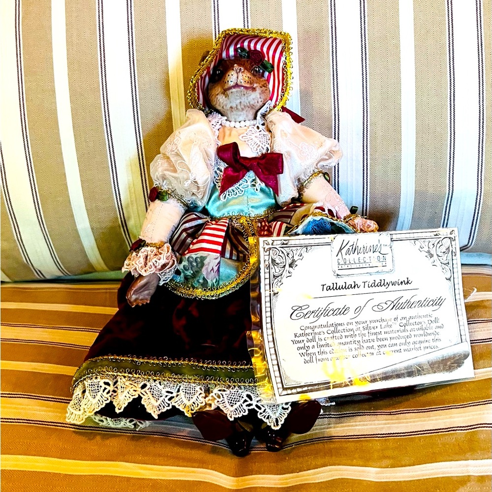 Very detailed dressed doll never been out the box